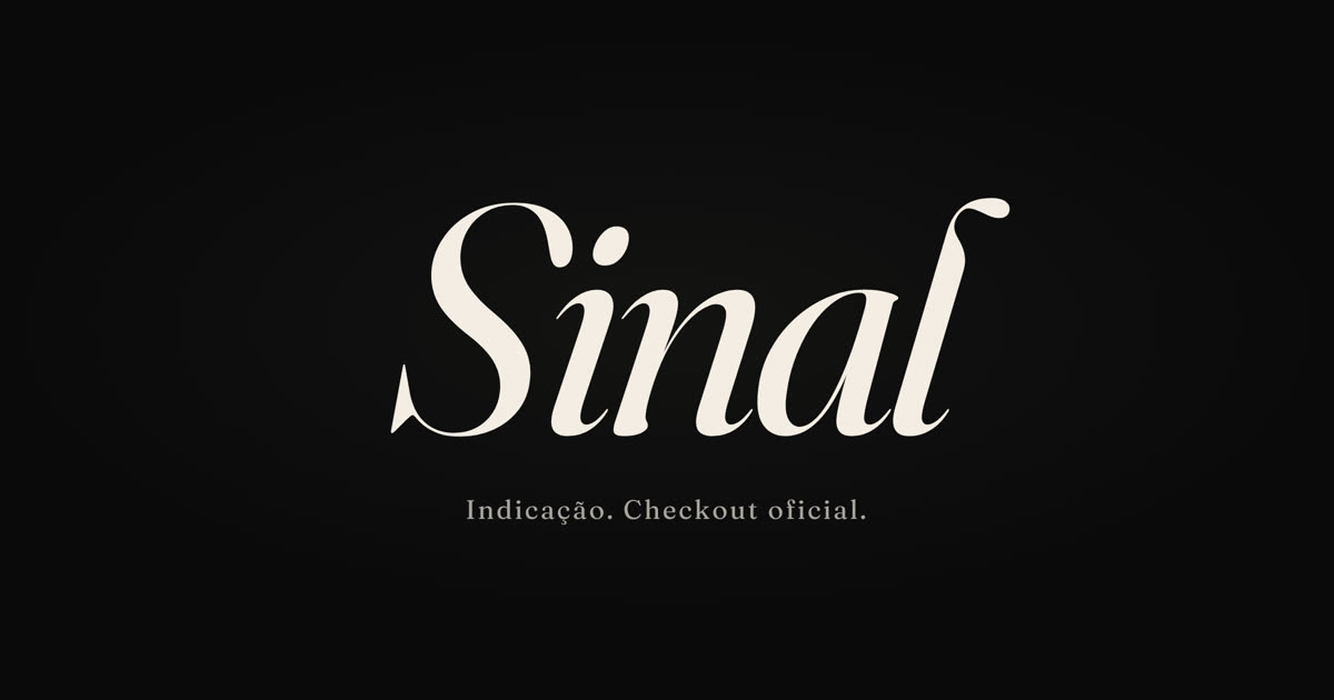 Cartão do Sinal para mandar no Zap